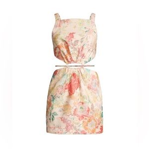 New Significant Other Peonies Dress Sz 4